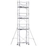 Échafaudage roulant aluminium Rollstar 205, 205 m - Hauteur plancher 7,10m