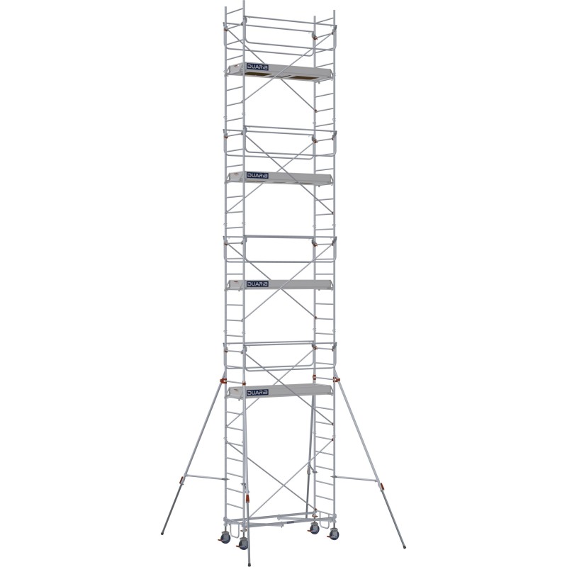 Échafaudage roulant aluminium Rollstar 205, 205 m - Hauteur plancher 9,20m