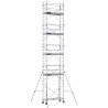 Échafaudage roulant aluminium Rollstar 205, 205 m - Hauteur plancher 9,20m