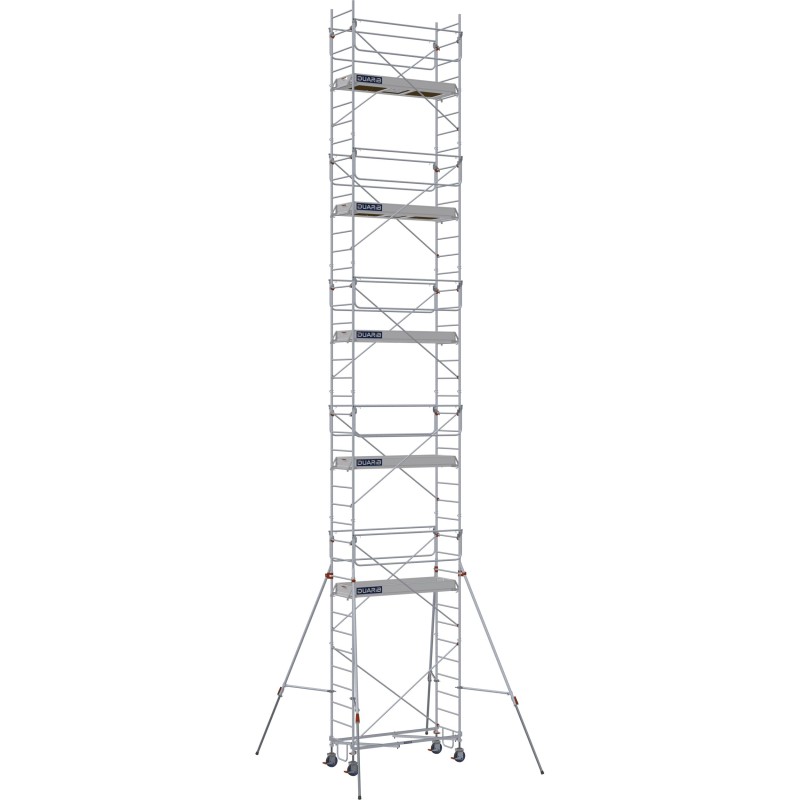 Échafaudage roulant aluminium Rollstar 205, 205 m - Hauteur plancher 11,30m