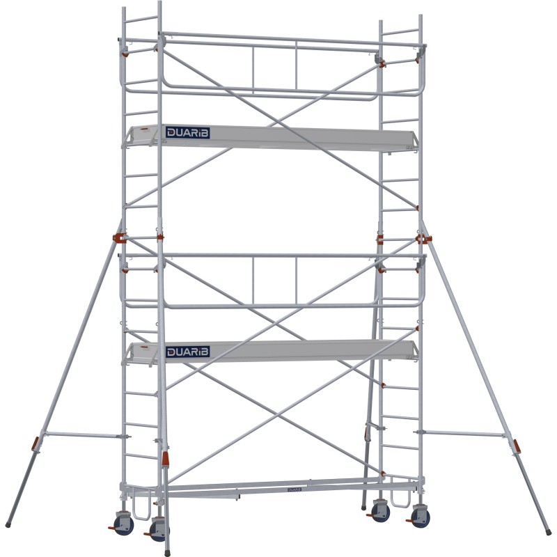Échafaudage roulant acier Rollstar 254 Hauteur plancher 3,80m