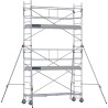 Échafaudage roulant acier Rollstar 254 Hauteur plancher 3,80m