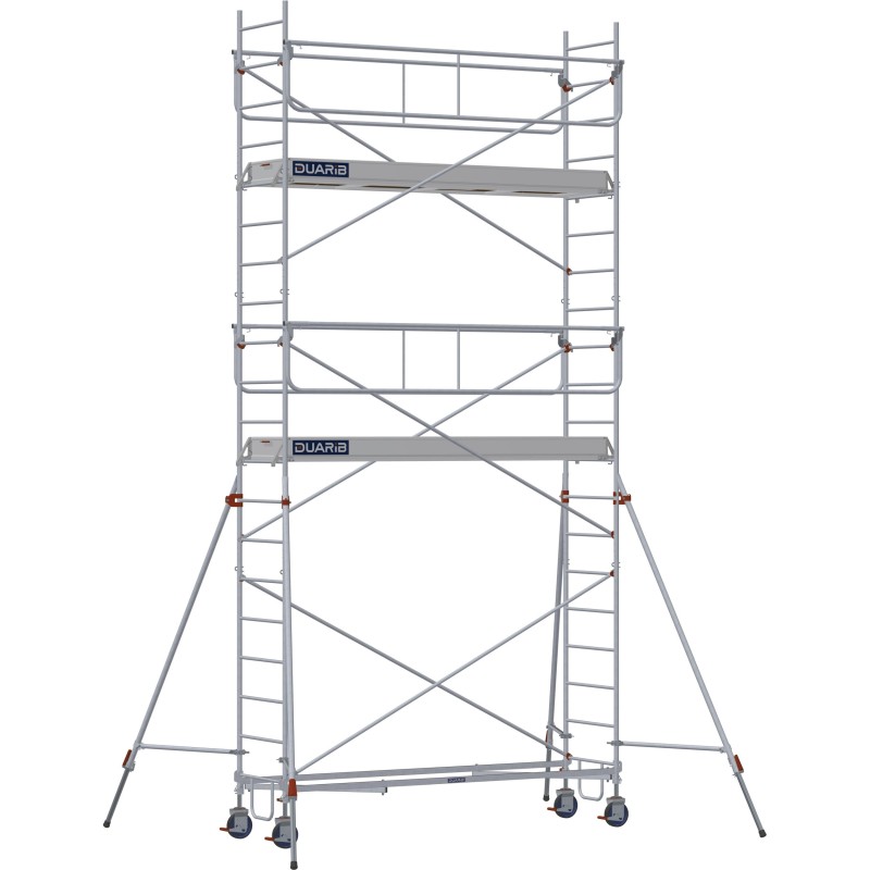 Échafaudage roulant acier Rollstar 295 Hauteur plancher 5m