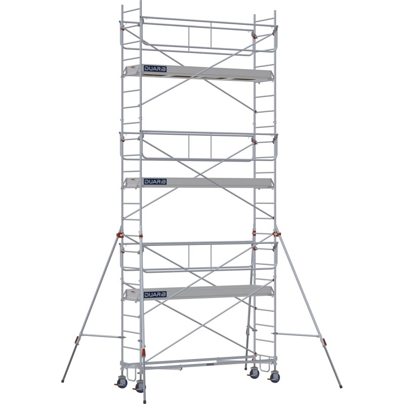 Échafaudage roulant acier Rollstar 295 Hauteur plancher 5,90m