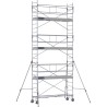 Échafaudage roulant acier Rollstar 295 Hauteur plancher 5,90m