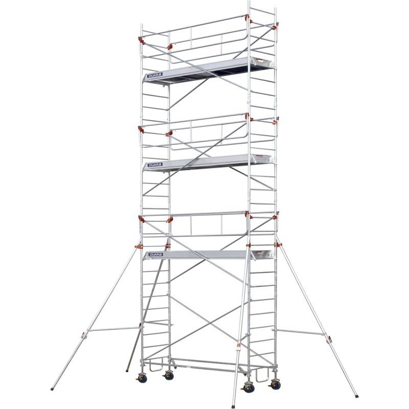Échafaudage roulant acier Rollstar 295 Hauteur plancher 7,10m
