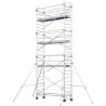 Échafaudage roulant acier Rollstar 295 Hauteur plancher 7,10m