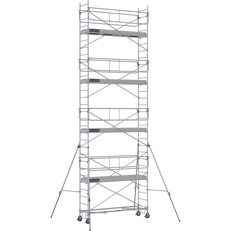 Échafaudage roulant acier Rollstar 295 Hauteur plancher 8m