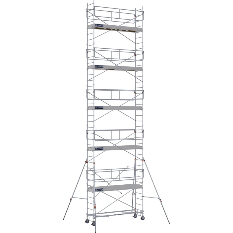 Échafaudage roulant acier Rollstar 295 Hauteur plancher 10,10m