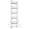 Échafaudage roulant acier Rollstar 295 Hauteur plancher 10,10m