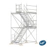 Tour escalier en échafaudage fabriquée en France