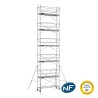 Echafaudage roulant Duarib NF et éligible Carsat
