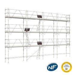 Lot d'échafaudage fixe de fabrication française éligible Carsat