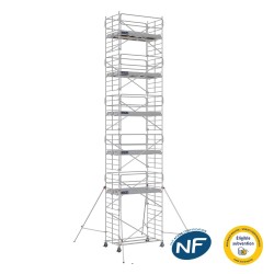 Acheter un échafaudage roulant certifié NF.