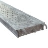 Plancher d'échafaudage en acier galvanisé
