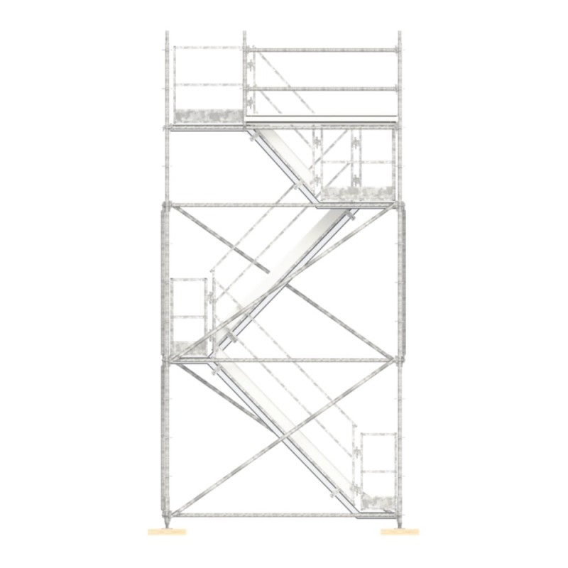 Tour escalier échafaudage professionnel