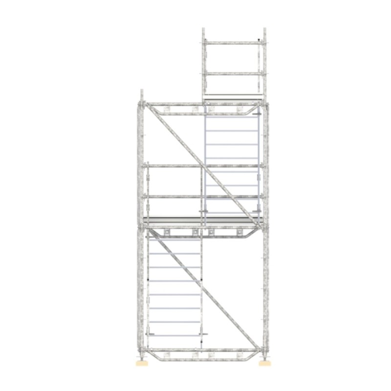 Tour escalier d'échafaudage fabriquée en France