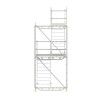 Tour escalier d'échafaudage fabriquée en France