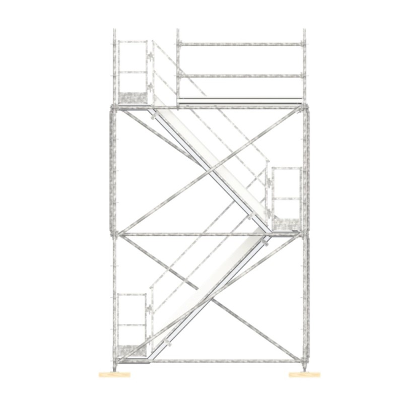 Tour escalier échafaudage certifiée NF