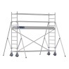 échafaudage roulant professionnel en aluminium