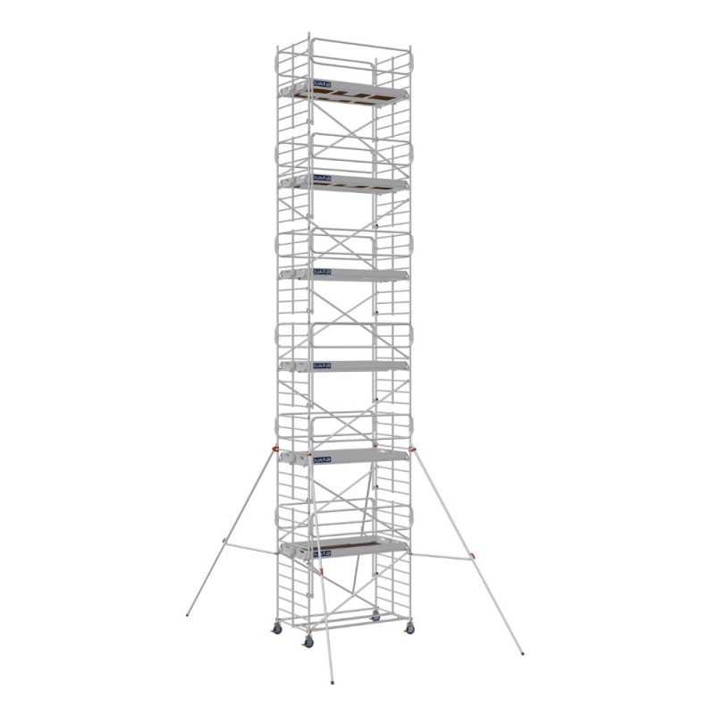 Vue générale de l'échafaudage roulant aluminium Docker 150