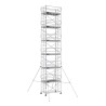 Vue générale de l'échafaudage roulant aluminium Docker 150