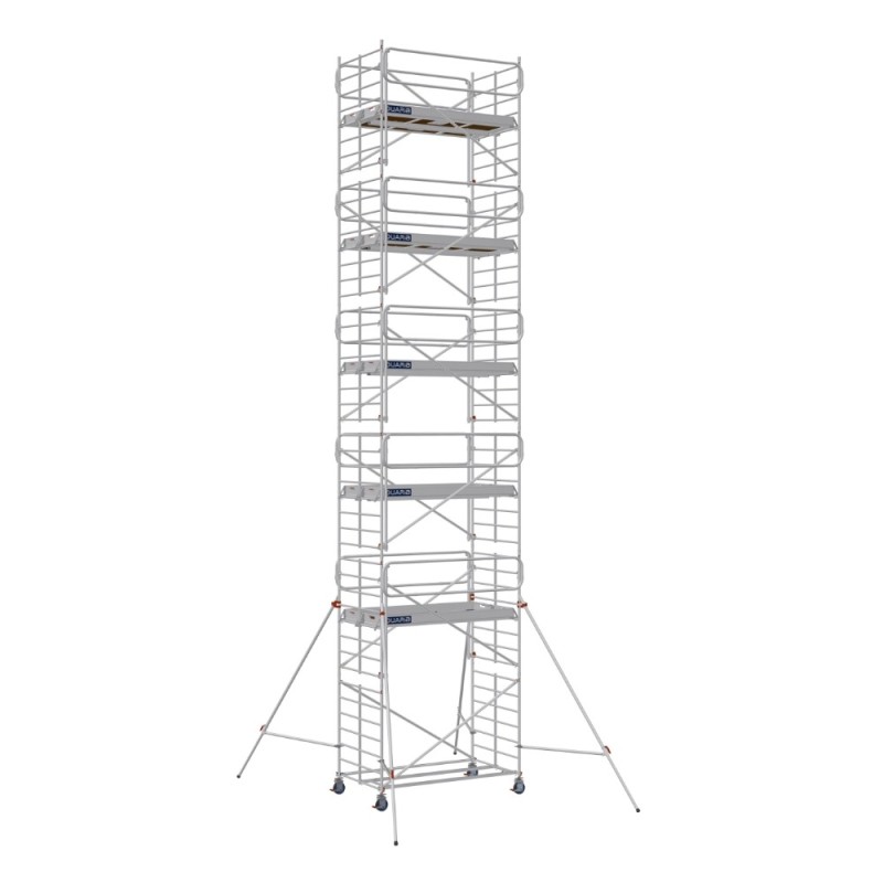Structure aluminium de l'échafaudage roulant Docker 150