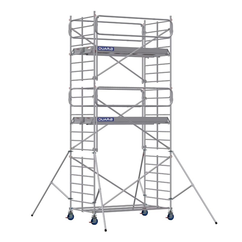 Roues de déplacement de l'échafaudage roulant aluminium