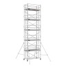 Structure aluminium robuste de l'échafaudage Docker 150