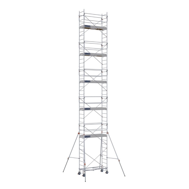 Vue générale de l'échafaudage roulant Rollstar longueur 2,05 m