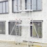 Échafaudage roulant acier pour travaux en hauteur sécurisés