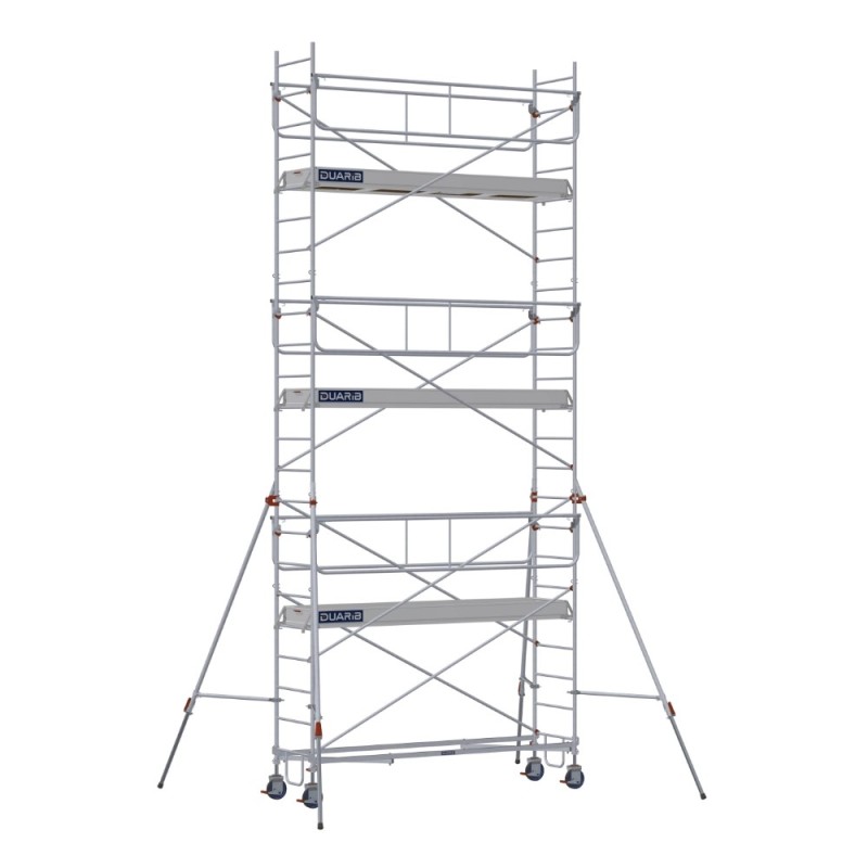 Surface de travail sécurisée sur échafaudage Rollstar 295