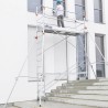 Échafaudage roulant Rollstar 295 en acier galvanisé professionnel
