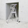 Plateforme individuelle roulante professionnelle en aluminium