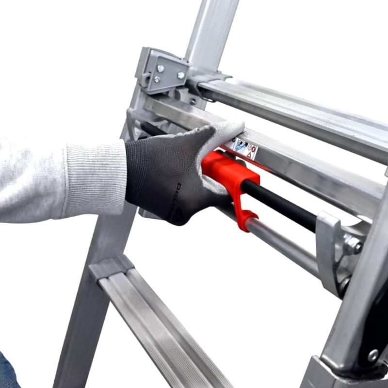PIR XT5 avec garde-corps de sécurité articulé
