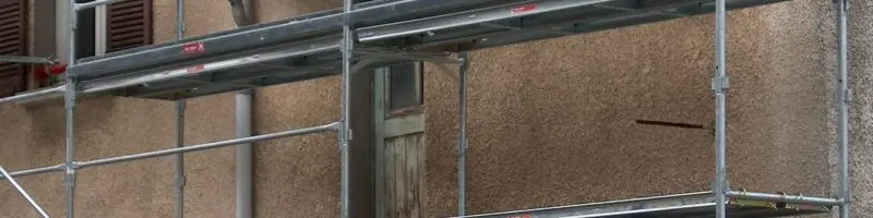 Echafaudage fixe fabriqué en France en acier galvanisé