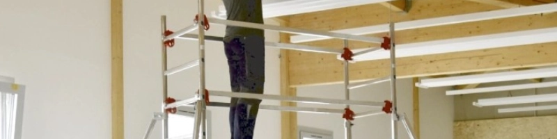échafaudage roulant aluminium professionnel