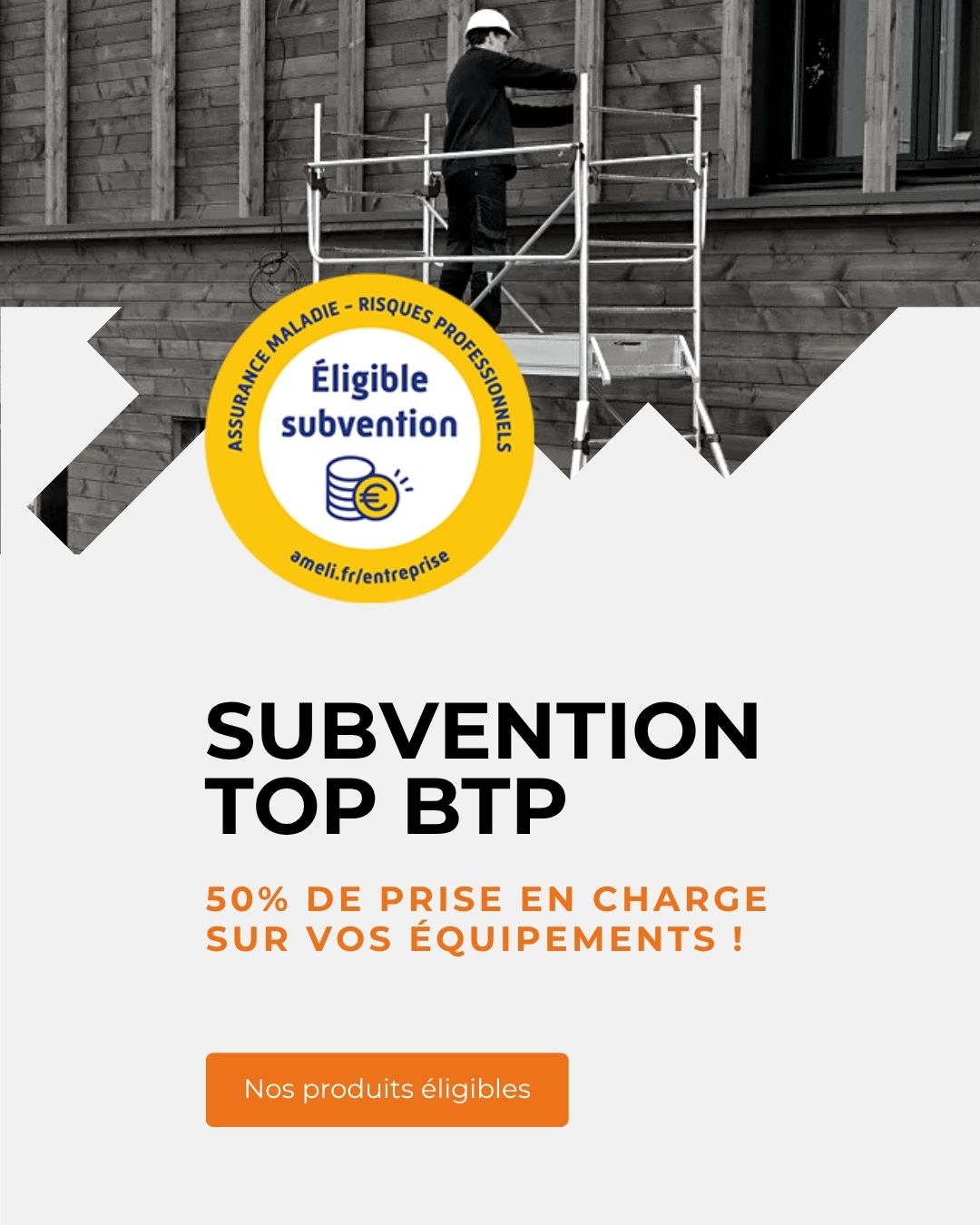 Subvention Top BTP 2026 - Carsat