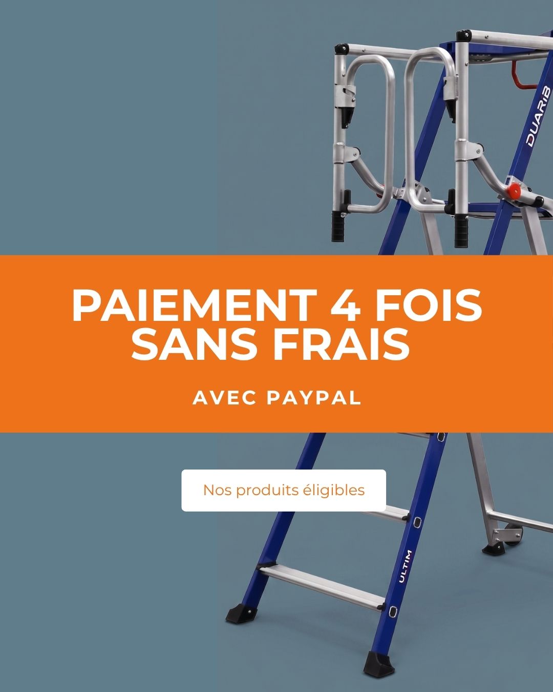 Profitez du paiement en 4 fois sans frais