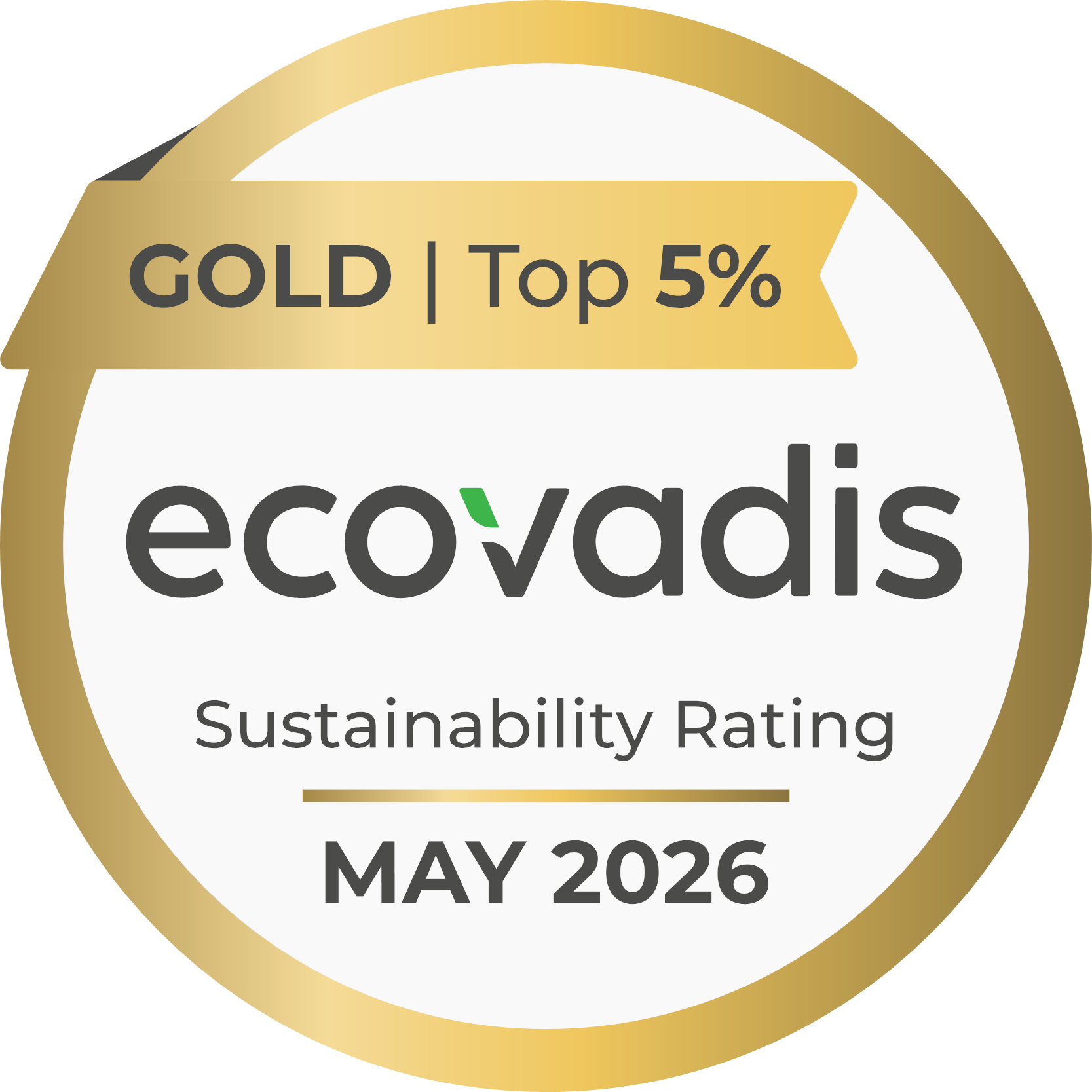 MINET Industrie - Médaille d'or EcoVadis