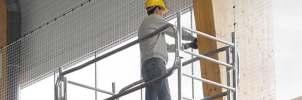 Echafaudage roulant adapté aux chantiers