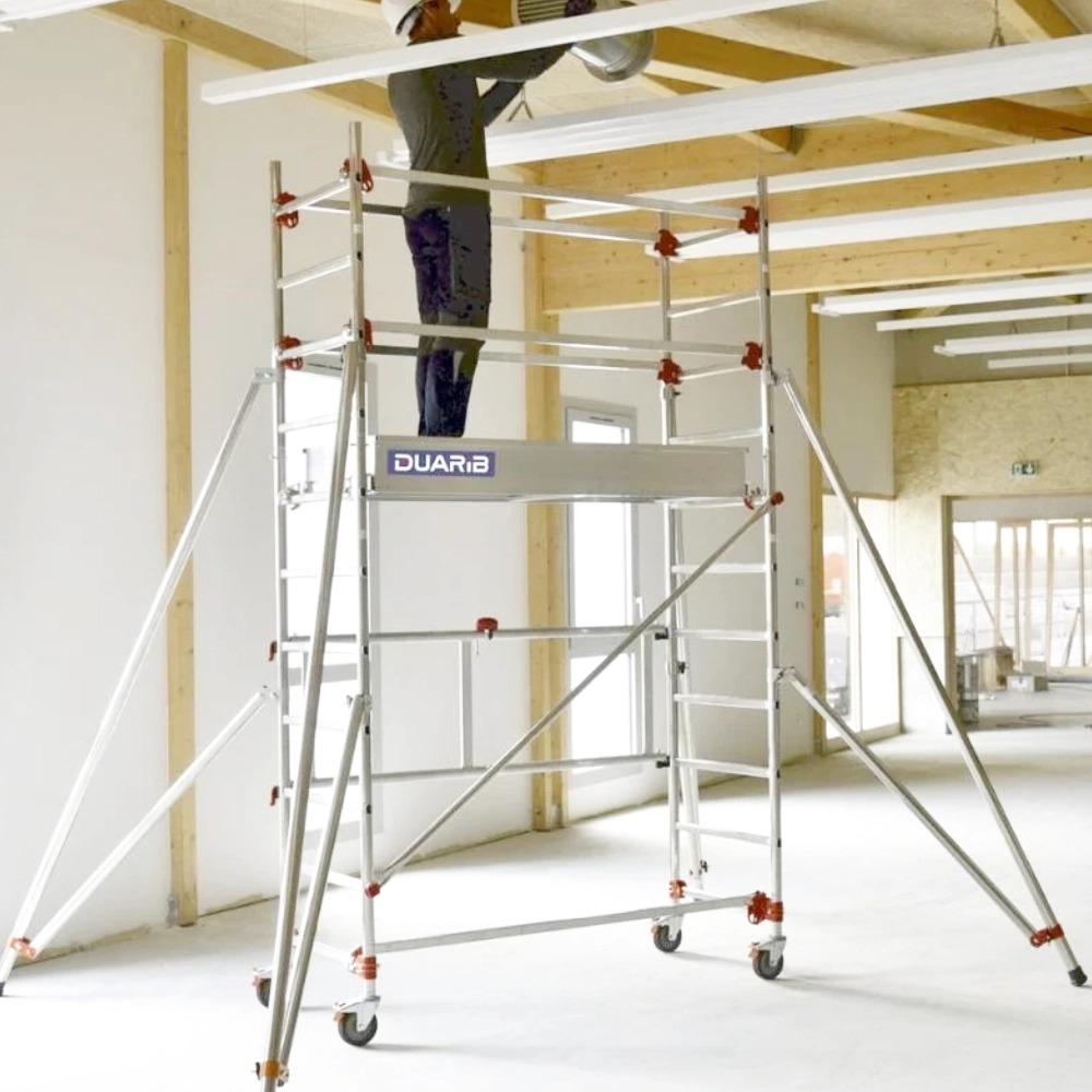 Echafaudage roulant : quelle hauteur choisir ?