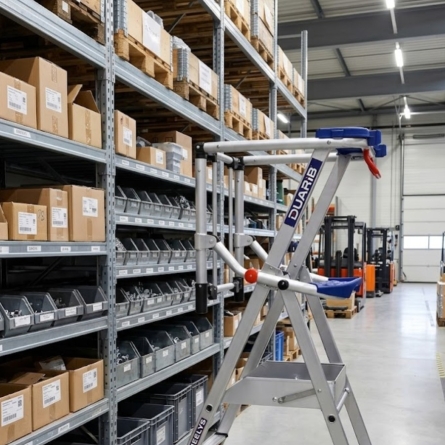 Quelle plateforme choisir pour intervenir en hauteur dans un entrepôt logistique